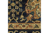 Oriental Weavers Ankara 501K5 Blue/Gold Area Rug Close Up
