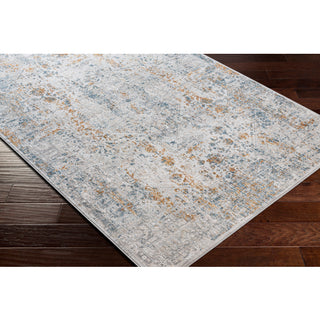 Surya Carmel CRL-2317 Area Rug on Wood Angle 2 