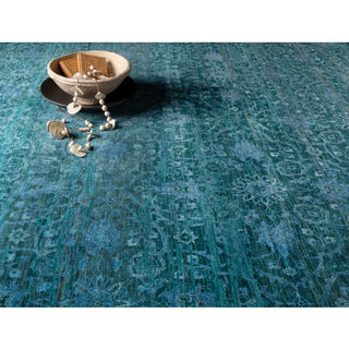 Surya Empress EMS-7008 Area Rug Close up with bowl