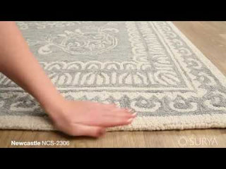 Surya Newcastle NCS-2306 Area Rug Video close up