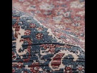 Jaipur Living Swoon Akela SWO08 Blue/Rust Area Rug by Vibe - Video