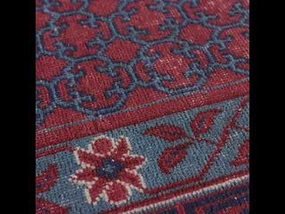 Jaipur Living Revolution Concord REL04 Red/Blue Area Rug Video Image