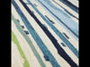 Jaipur Living Colours Sketchy Lines CO19 Blue/Green Area Rug Video Image