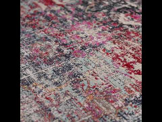 Jaipur Living Polaris Fayette POL38 Dark Blue/Red Area Rug Video Image