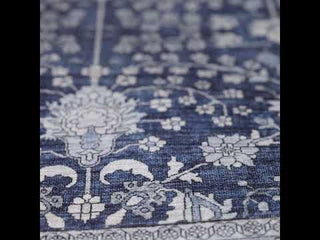 Jaipur Living Kalesi Calla KLS03 Blue/White Area Rug Video Image