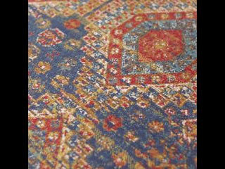 Jaipur Living Prisma Quillen PSA03 Blue/Red Area Rug - Video