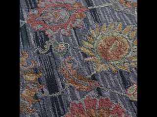 Jaipur Living Cardamom Nela COM10 Dark Blue/Red Area Rug - Video