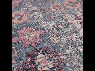 Jaipur Living Swoon Farella SWO10 Blue/Pink Area Rug by Vibe Video Image