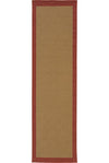 Oriental Weavers Lanai 525O8 Beige/Red Area Rug 2'3'' X 7'6'' Runner 