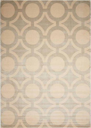 Nourison Luminance LUM01 Cream Grey Area Rug