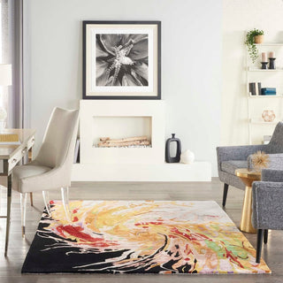 Nourison Prismatic PRS21 Multicolor Area Rug
