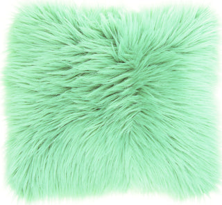 Nourison Fur REMEN POLY FAUX Seafoam by Mina Victory main image