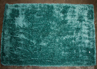 JazzyFloors Lili Solid Seafoam Area Rug main image