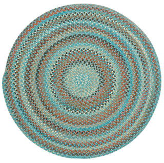 Capel Jennie Lake 0030 Azure 480 Area Rug Round