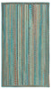 Capel Jennie Lake 0030 Azure 480 Area Rug Rectangle/Vertical Stripe Rectangle