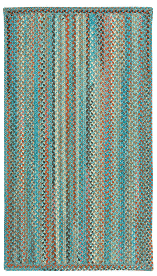 Capel Jennie Lake 0030 Azure 480 Area Rug Rectangle/Vertical Stripe Rectangle