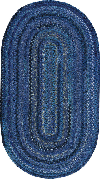 Capel Harborview 0036 Dark Blue Area Rug Oval