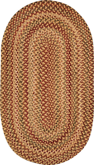 Capel Manchester 0048 Gold Hues 100 Area Rug Oval