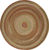 Capel Manchester 0048 Sage Red Hues 200 Area Rug Round