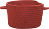 Capel Manteo 0050 Dark Red 530 Area Rug Basket