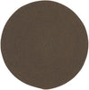 Capel Manteo 0050 Coffee 775 Area Rug Round