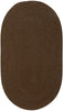 Capel Manteo 0050 Coffee 775 Area Rug Oval