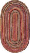 Capel High Rock 0103 Red 550 Area Rug Oval
