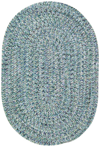 Capel Sea Pottery 0110 Blue 400 Area Rug Oval
