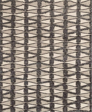 Loloi Indo Transitional Wool One of a Kind Charcoal/Ivory Area Rug