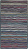 Capel Bunker Hill 0195 Medium Blue Area Rug Cross Sewn Rectangle