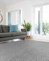 Capel Lawson 0209 Steel 300 Area Rug Rectangle Roomshot Image 1 Feature