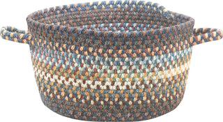 Capel Kill Devil Hill 0210 Medium Blue 450 Area Rug Basket