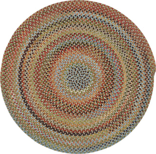 Capel Kill Devil Hill 0210 Dusty Multi 910 Area Rug Round