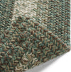 Capel Sturbridge 0223 Balsam Green Area Rug Concentric Rectangle Backing Image