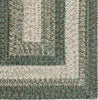 Capel Sturbridge 0223 Balsam Green Area Rug Concentric Rectangle Corner Image