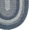 Capel Sturbridge 0223 Lake Blue Area Rug Oval Corner Image