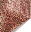 Capel Sturbridge 0223 Maple Red Area Rug Concentric Rectangle Backing Image