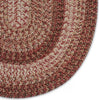 Capel Sturbridge 0223 Maple Red Area Rug Oval Corner Image