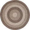 Capel Sturbridge 0223 Berkshire Brown Area Rug Round