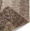 Capel Sturbridge 0223 Berkshire Brown Area Rug Concentric Rectangle Backing Image