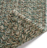 Capel Stockton 0224 Medium Green Area Rug Concentric Rectangle Backing Image