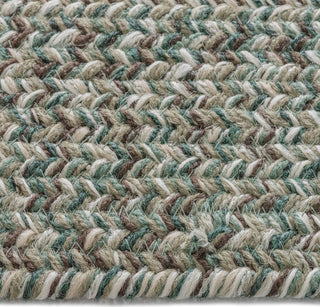 Capel Stockton 0224 Medium Green Area Rug Concentric Rectangle Pile Image