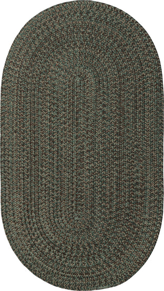 Capel Stockton 0224 Dark Green Area Rug Oval