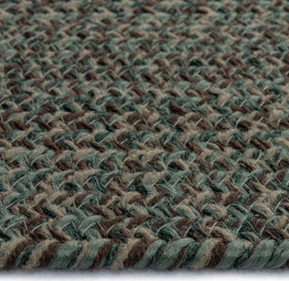 Capel Stockton 0224 Dark Green Area Rug Oval Pile Image