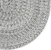 Capel Stockton 0224 Light Gray Area Rug Oval Corner Image