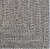 Capel Stockton 0224 Medium Gray Area Rug Concentric Rectangle Corner Image