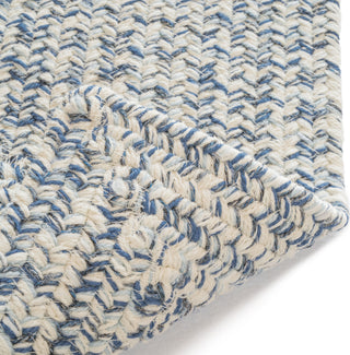 Capel Stockton 0224 Light Blue Area Rug Concentric Rectangle Backing Image