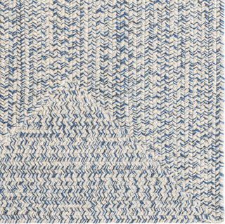 Capel Stockton 0224 Light Blue Area Rug Concentric Rectangle Corner Image