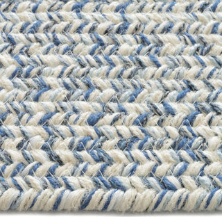 Capel Stockton 0224 Light Blue Area Rug Concentric Rectangle Pile Image