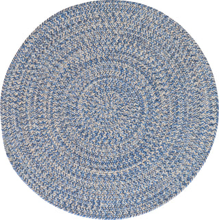 Capel Stockton 0224 Medium Blue Area Rug Round